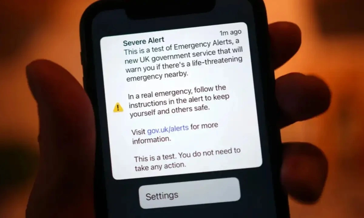 UK Emergency Alert Test on 7 September, What You Need to Know