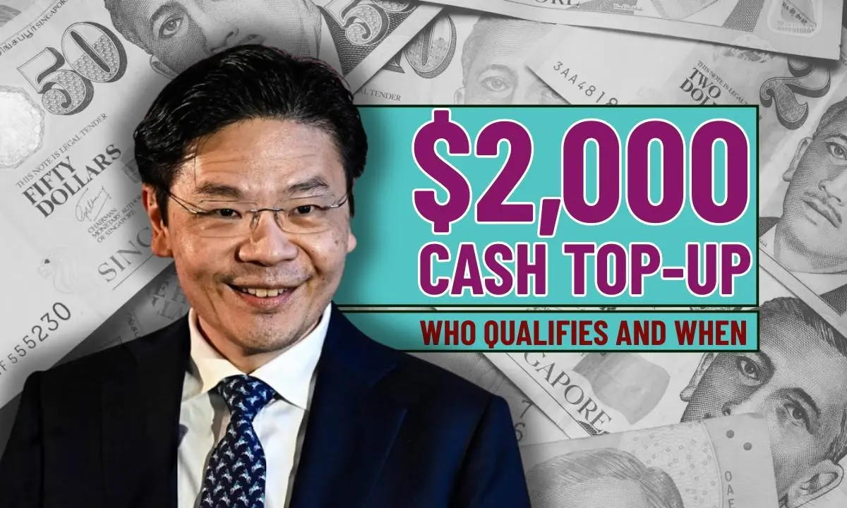 $2,000 Yearly Cash Top-Up for Singapore’s Elderly