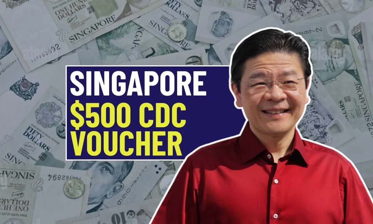 $500 CDC Vouchers for All Singapore Households from September 2025