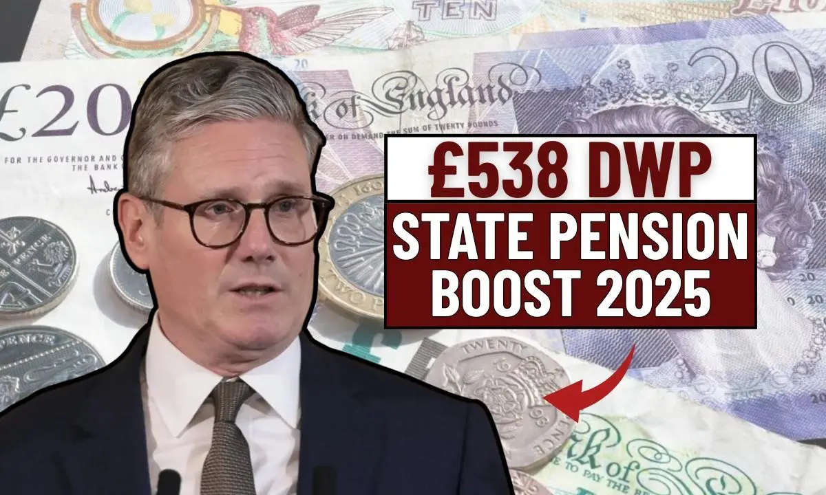 DWP Confirms £538 State Pension Boost for UK Pensioners from September