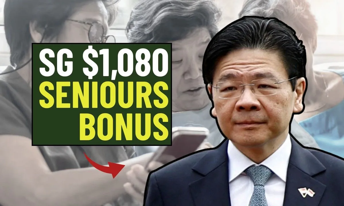 Singapore Seniors to Receive $1,080 in 2025