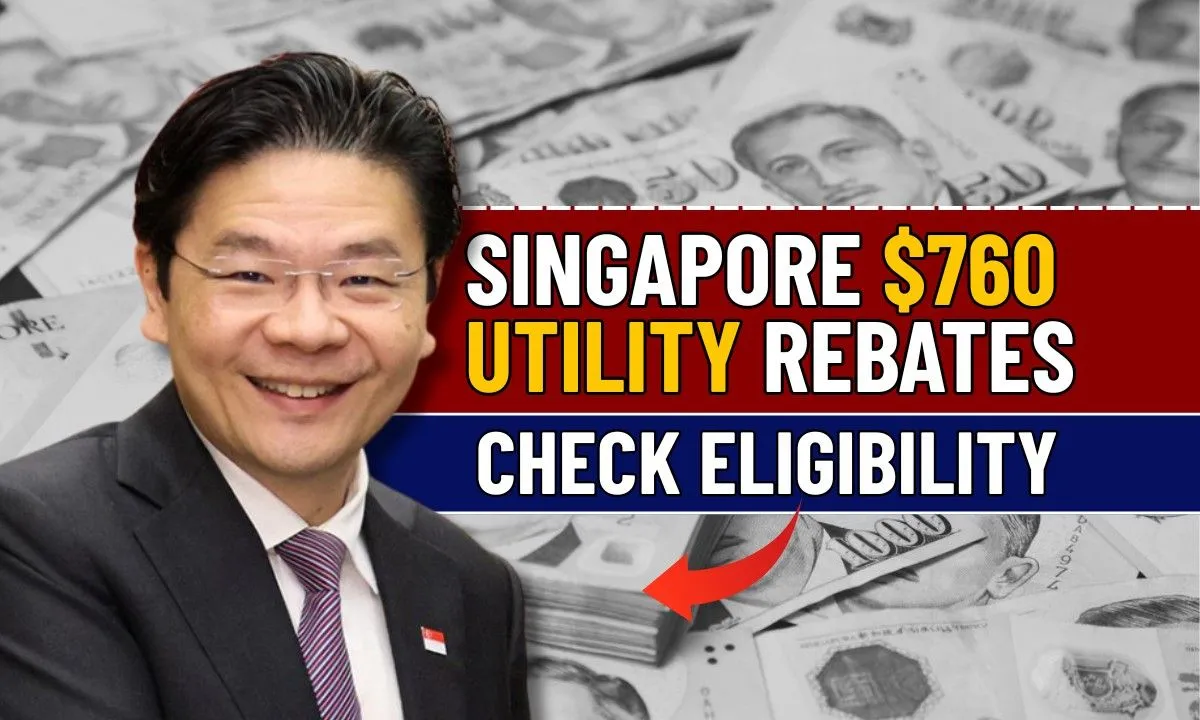 Singapore’s $760 Utility Rebates in October 2025, Check If You’re Getting Yours This Month